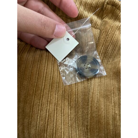 No Boundaries Juniors Womens Button Front Ribbed Corduroy Jumper Dress XL NEW - Picture 10 of 11